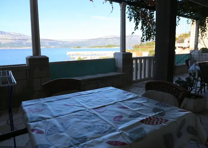 Appartement In With Sea Views, Terrace, Air Conditioning, Wifi 869-1 869-3 Lumbarda